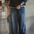 Premium Retro Splash Denim Jeans – Men's Straight Fit